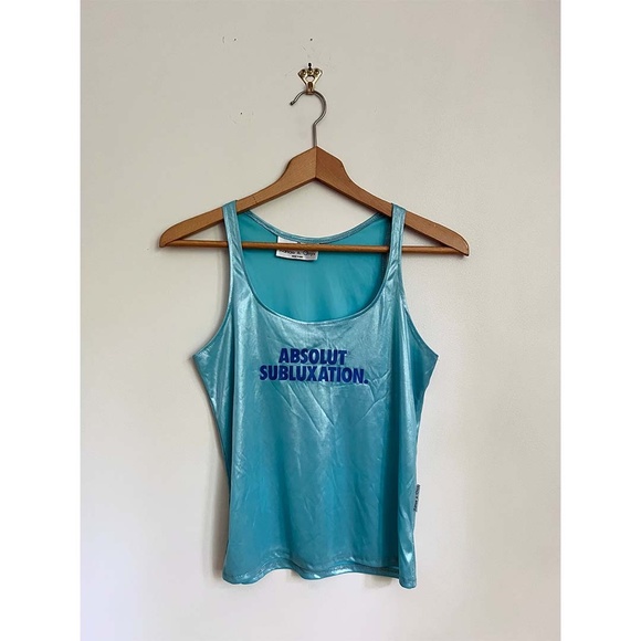 Y2K Absolut Vodka Shimmer Tank - Picture 2 of 4